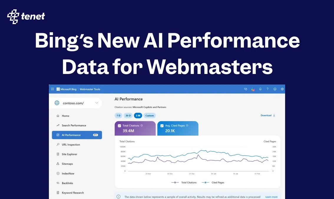 Bing’s New AI Performance Data for Webmasters