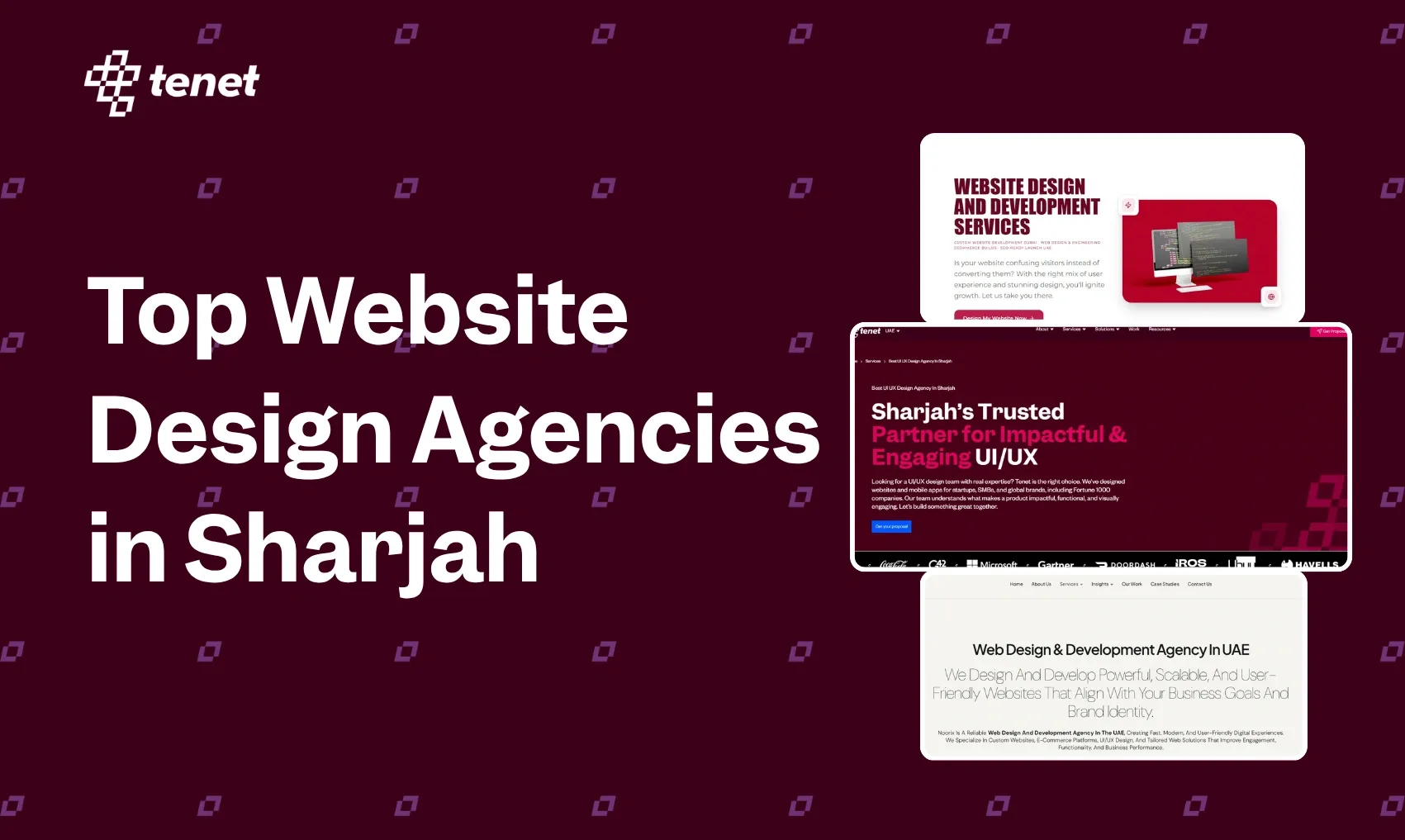 10 Highly-Rated Website Design Agencies in Sharjah