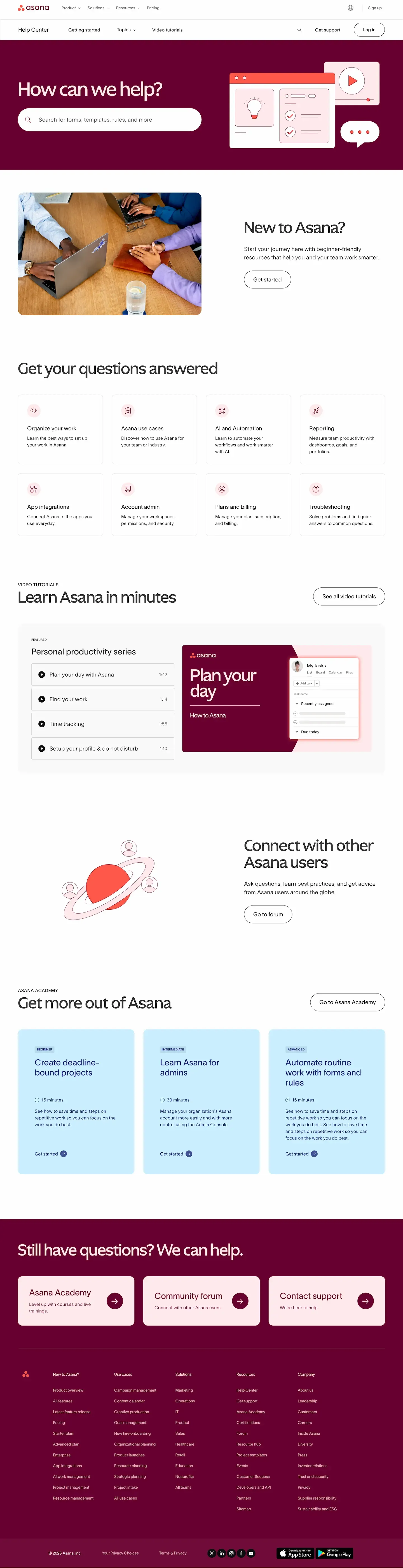 Asana Onboarding | Tenet
