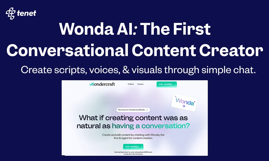 Wonda AI: The First Conversational Content Creator